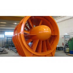 Ventilador axial industrial série VAO - com pás de passo ajustável