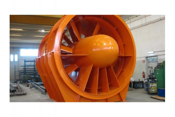 Ventilador axial industrial série VAO - com pás de passo ajustável